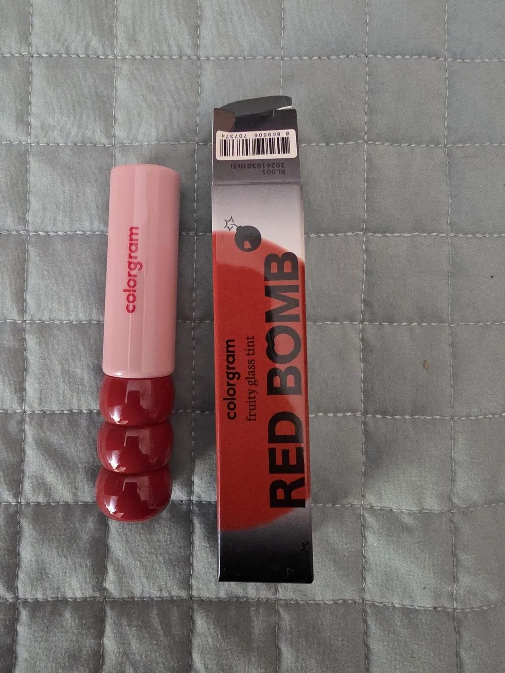 Red Bomb Fruity Glass Tint — Vibrant Red Lip Gloss